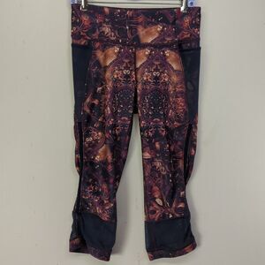 Calia Women's M Leggings Mesh Ventilated Purple Yogo Gym Running Pants